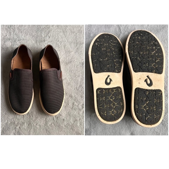 Olukai Pehuea Slip-On Lightweight Mesh Cushioned Comfort Sneaker Flat Pavement - Picture 3 of 14